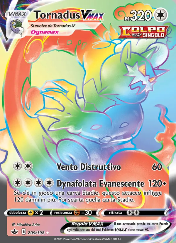 Image of the card Tornadus VMAX