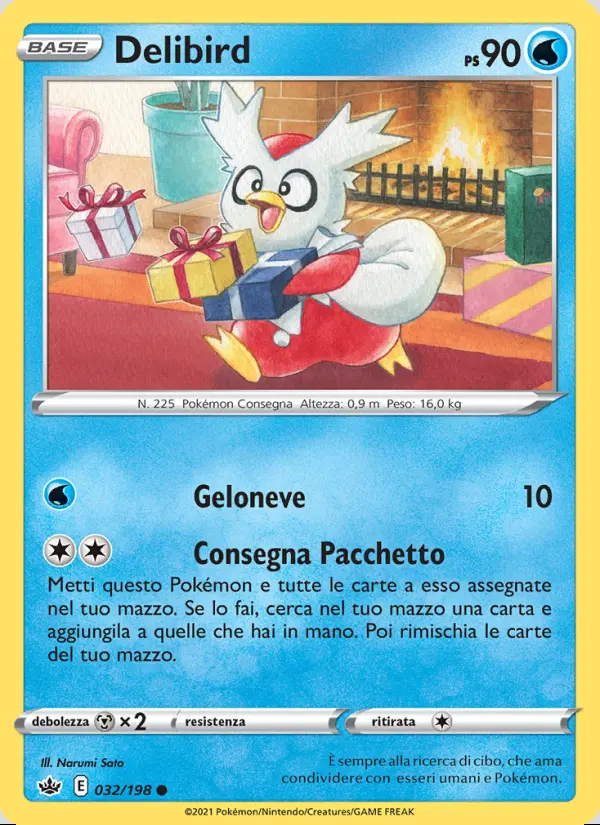 Image of the card Delibird