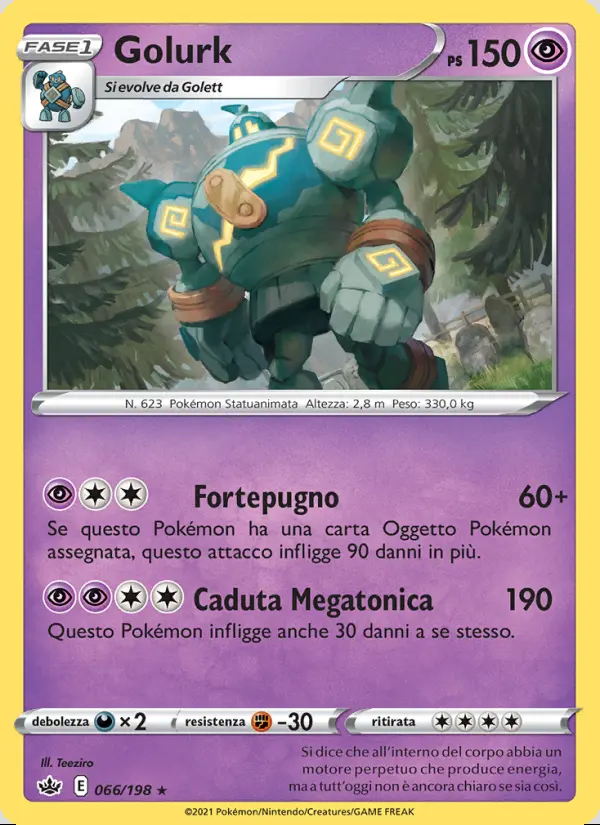 Image of the card Golurk