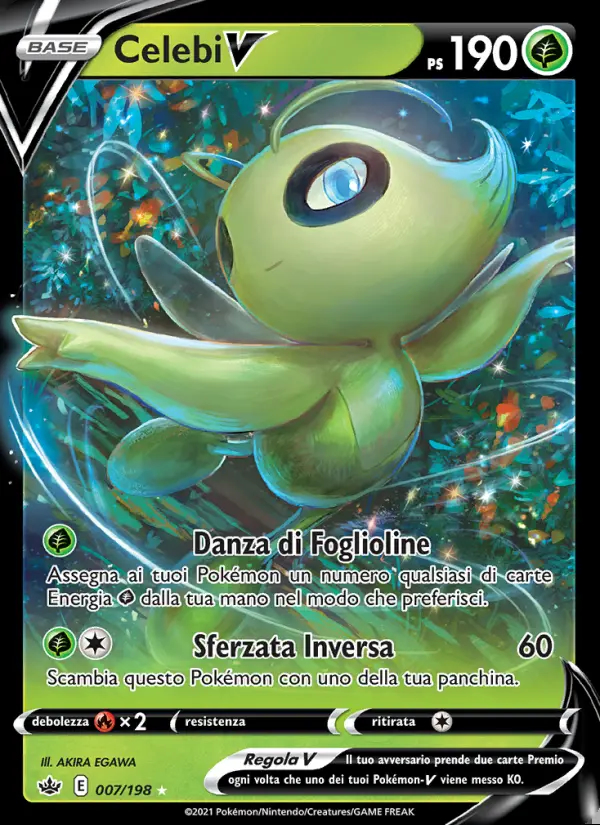 Image of the card Celebi V