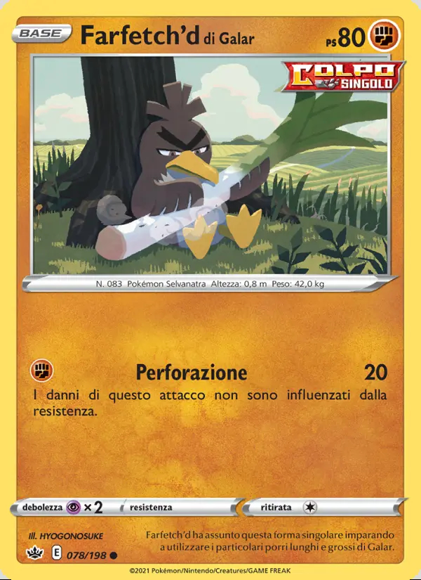 Image of the card Farfetch'd di Galar