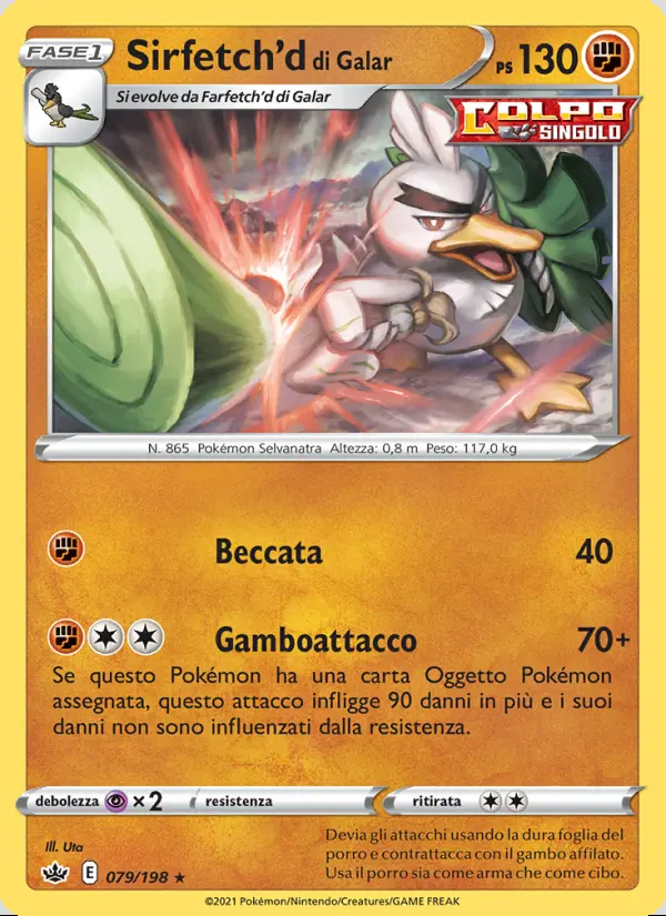 Image of the card Sirfetch'd di Galar