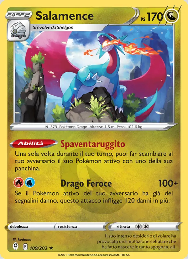 Image of the card Salamence