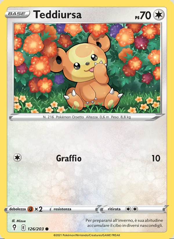 Image of the card Teddiursa