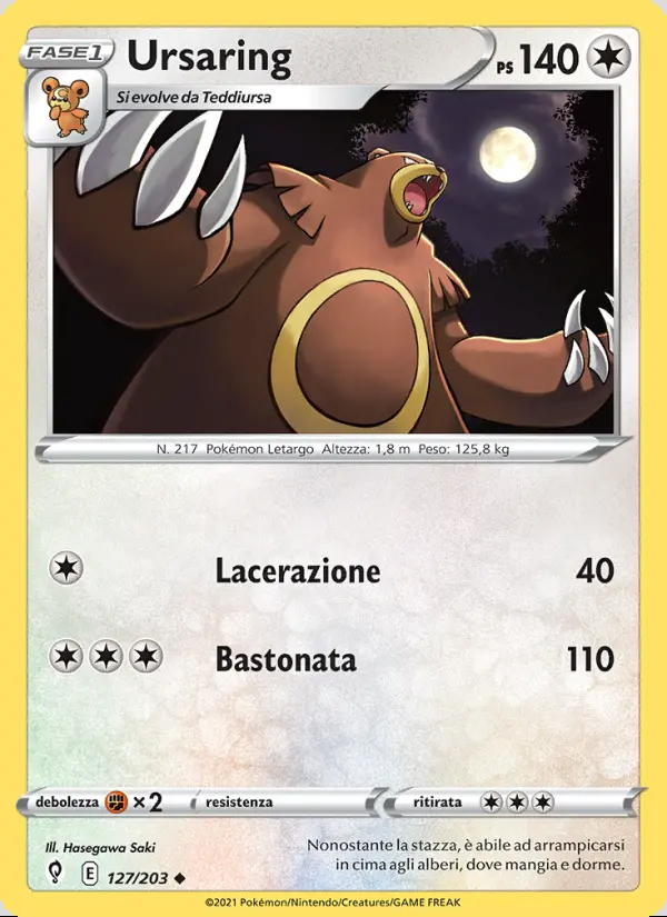 Image of the card Ursaring