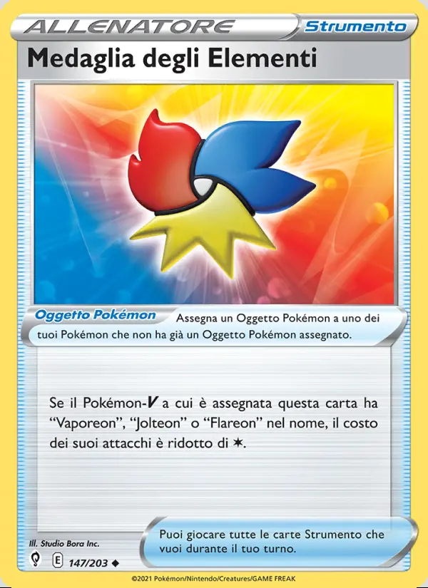 Image of the card Medaglia degli Elementi
