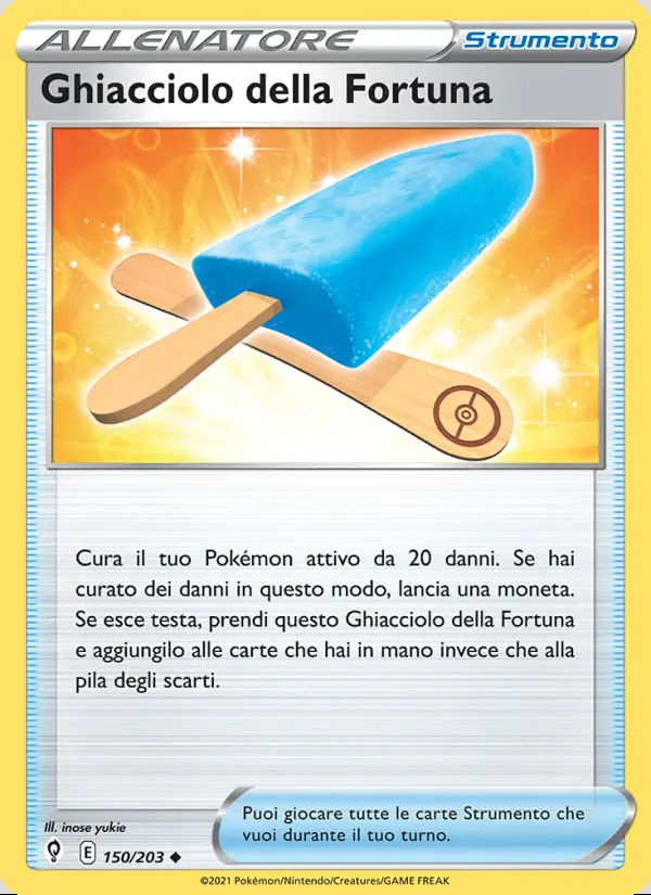 Image of the card Ghiacciolo della Fortuna