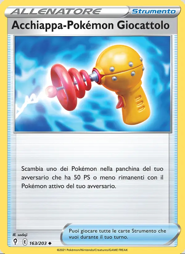 Image of the card Acchiappa-Pokémon Giocattolo