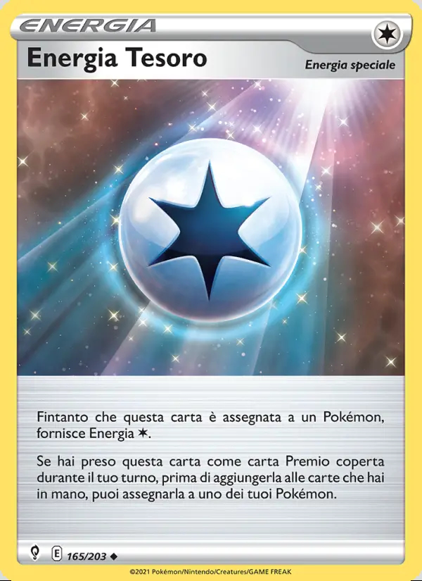 Image of the card Energia Tesoro