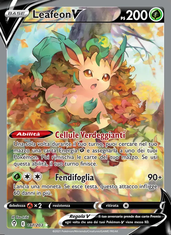 Image of the card Leafeon V