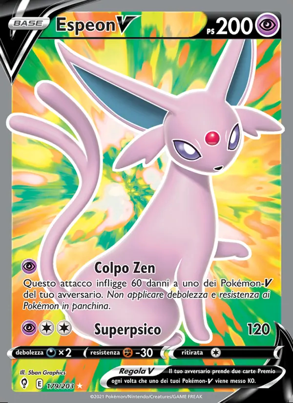 Image of the card Espeon V