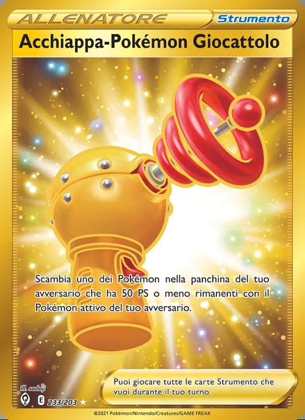 Image of the card Acchiappa-Pokémon Giocattolo