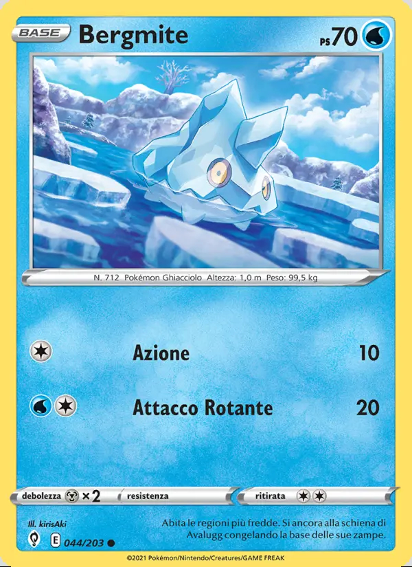 Image of the card Bergmite