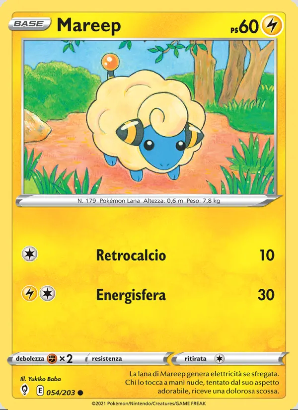 Image of the card Mareep