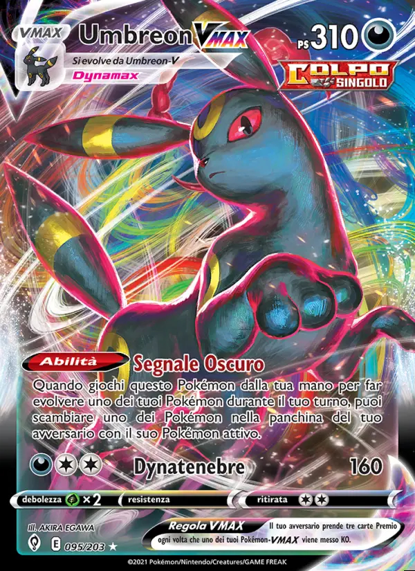 Image of the card Umbreon VMAX