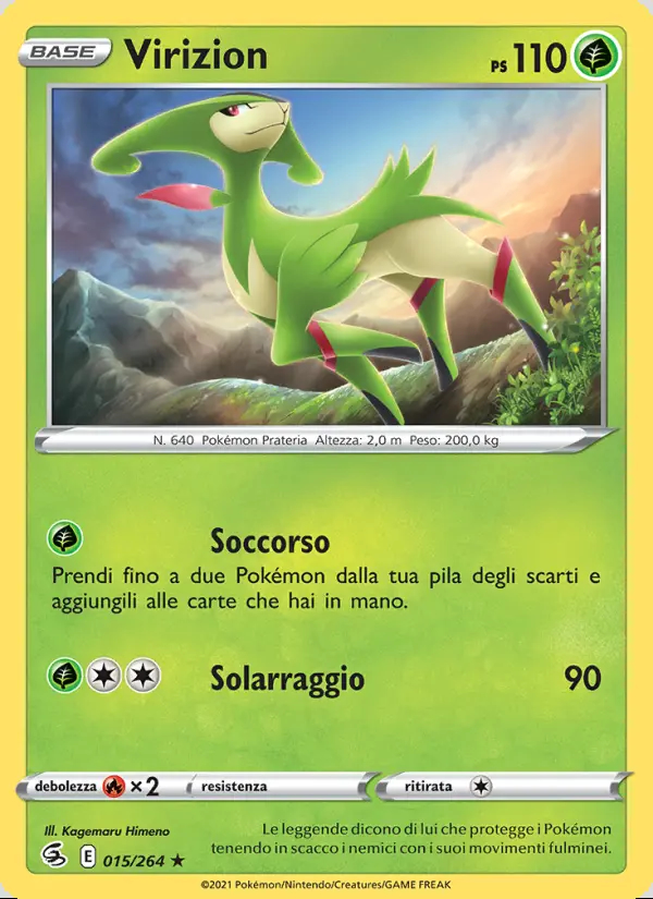 Image of the card Virizion