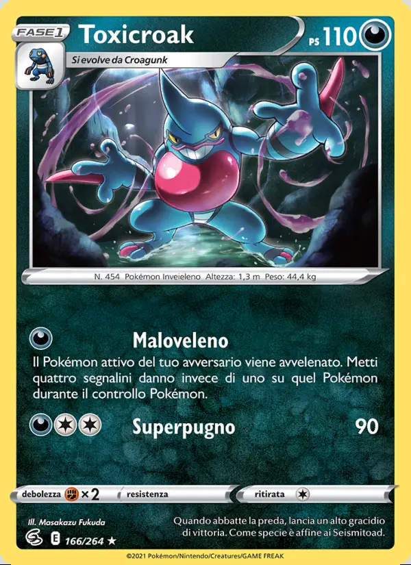 Image of the card Toxicroak