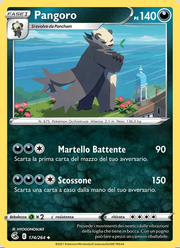 Image of the card Pangoro