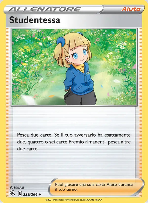 Image of the card Studentessa