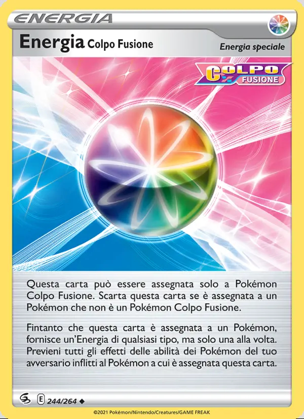 Image of the card Energia Colpo Fusione