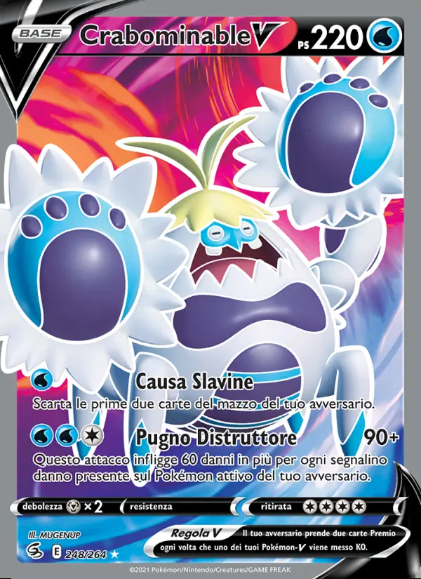 Image of the card Crabominable V