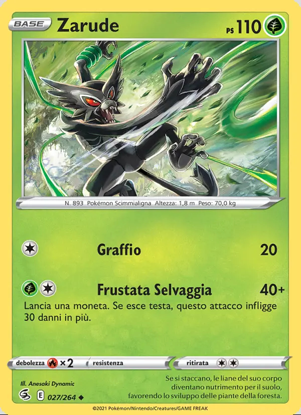 Image of the card Zarude