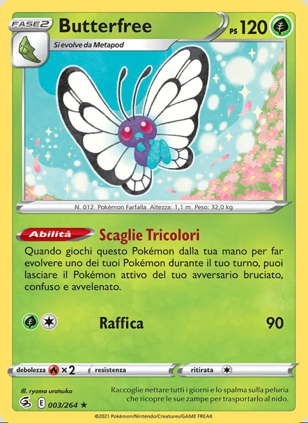 Image of the card Butterfree