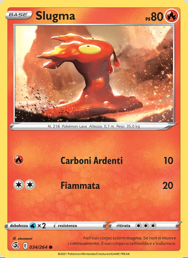 Image of the card Slugma