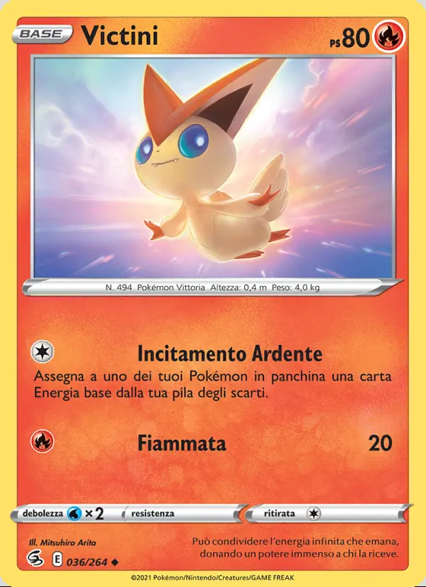 Image of the card Victini