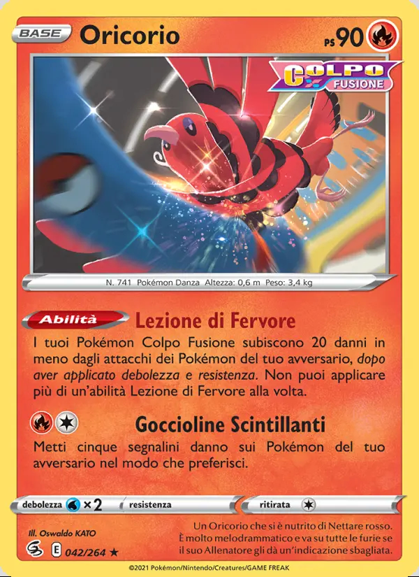 Image of the card Oricorio