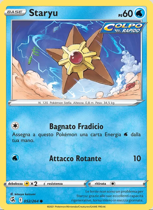 Image of the card Staryu