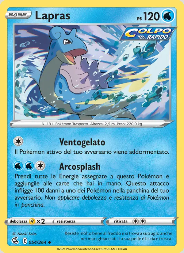 Image of the card Lapras