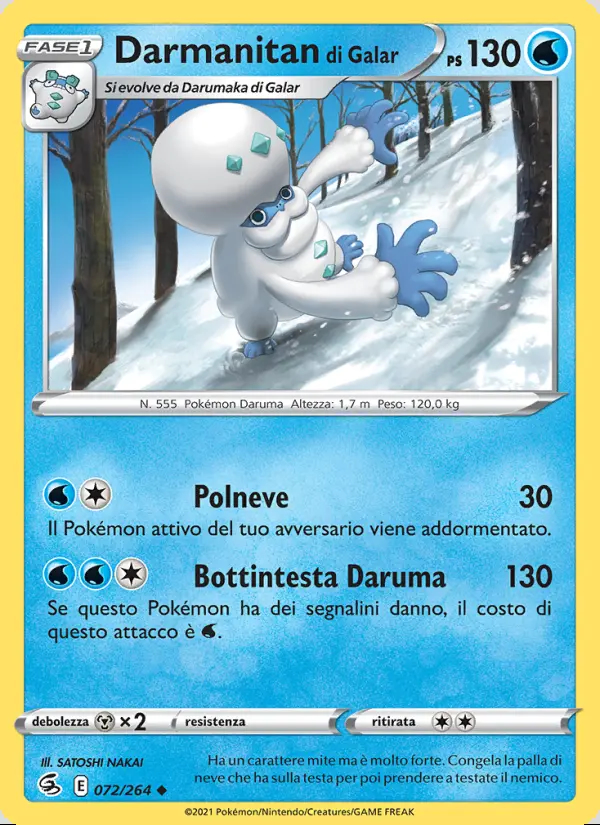 Image of the card Darmanitan di Galar