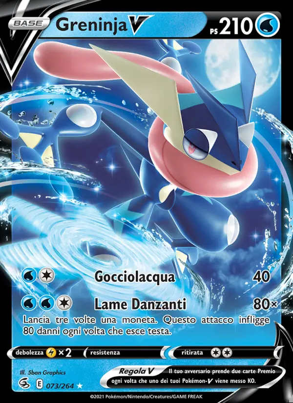 Image of the card Greninja V