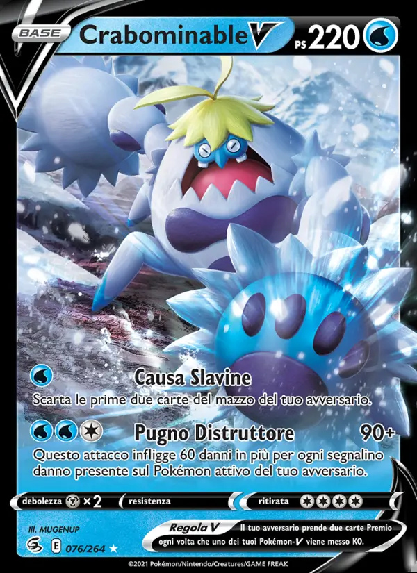 Image of the card Crabominable V