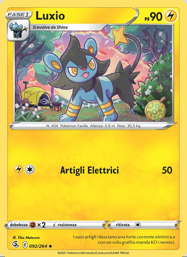 Image of the card Luxio