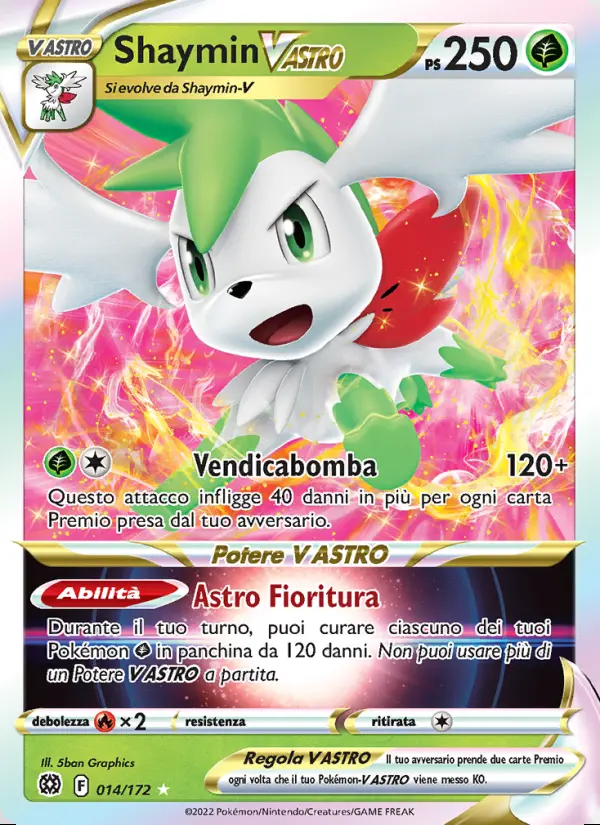 Image of the card Shaymin V ASTRO