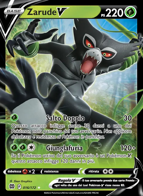 Image of the card Zarude V