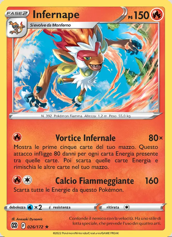 Image of the card Infernape