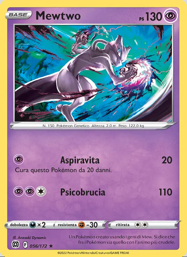 Image of the card Mewtwo