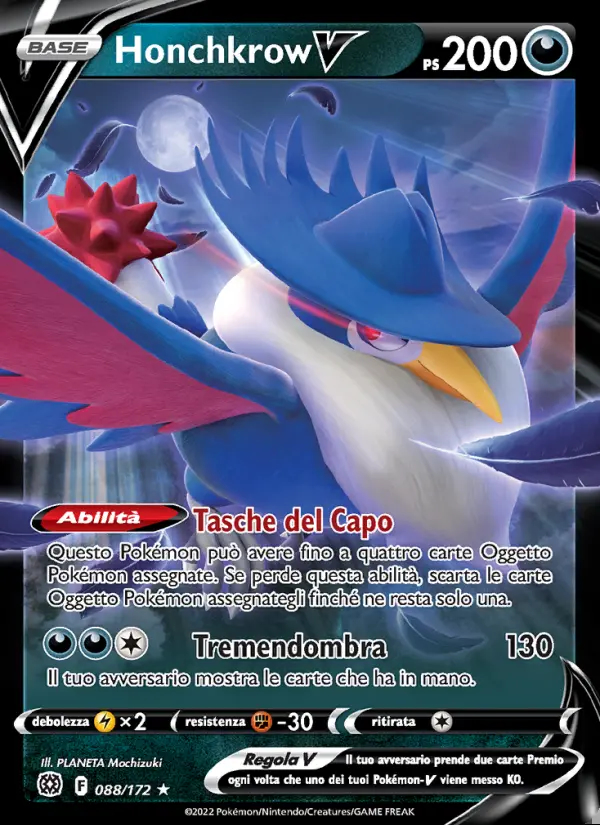 Image of the card Honchkrow V