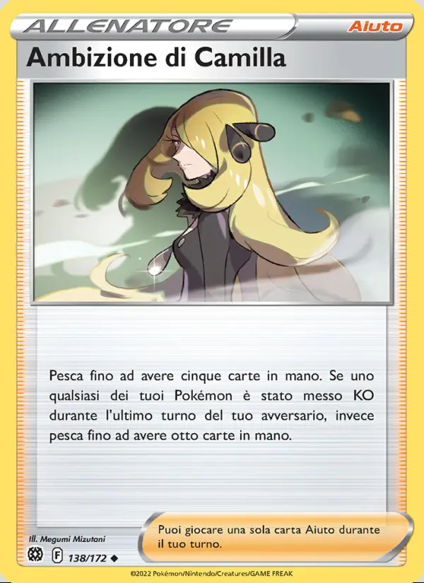 Image of the card Ambizione di Camilla