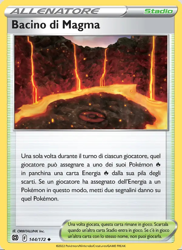 Image of the card Bacino di Magma