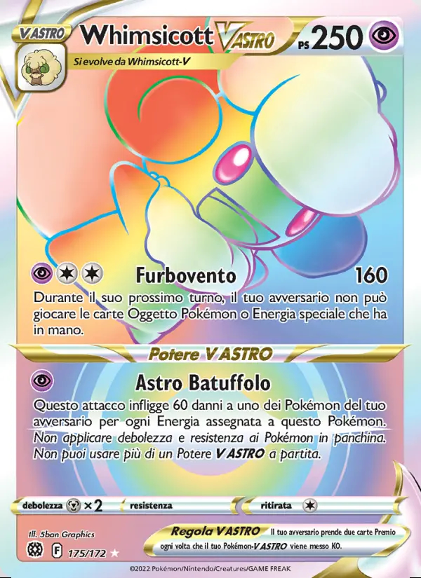 Image of the card Whimsicott V ASTRO