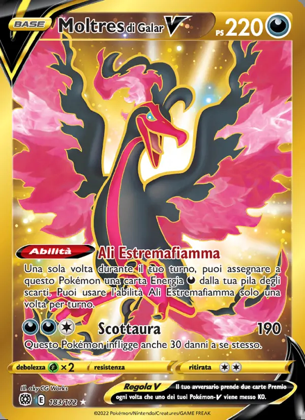 Image of the card Moltres di Galar V