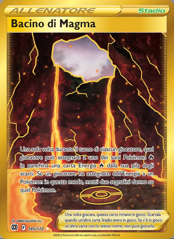 Image of the card Bacino di Magma