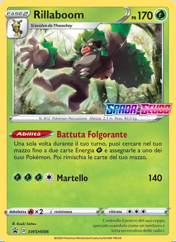 Image of the card Rillaboom