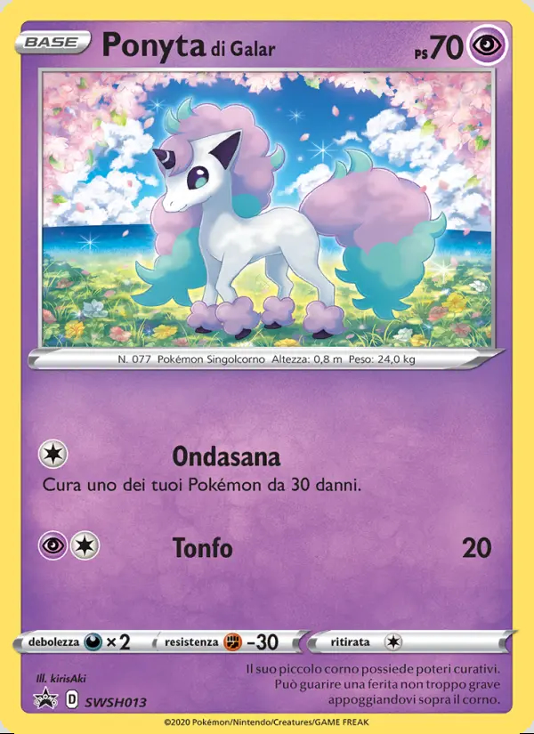 Image of the card Ponyta di Galar