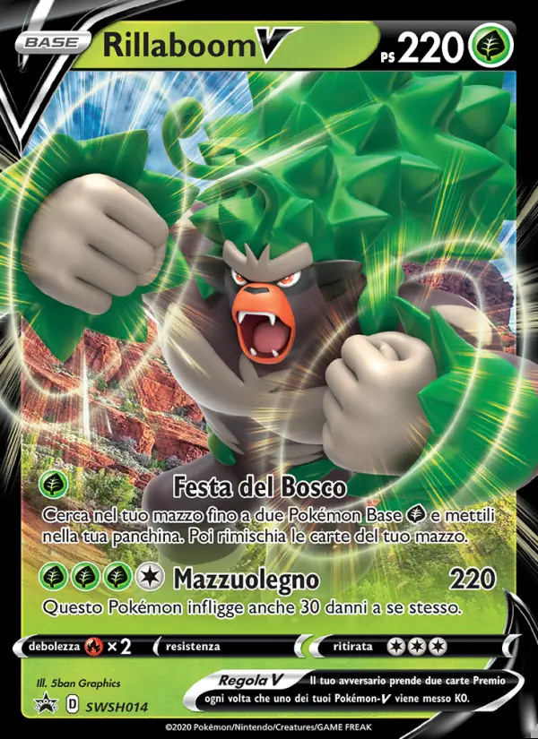 Image of the card Rillaboom V