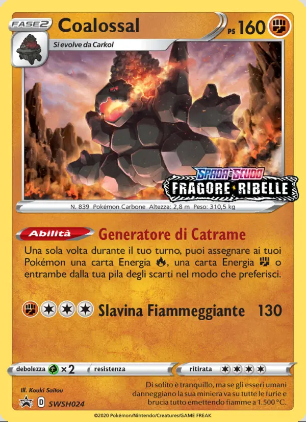 Image of the card Coalossal